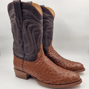 Tecovas The Wyatt Cowboystiefel Western Handmade Boots Echtleder Gr. 45 Defekt - Picture 1 of 10