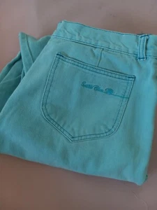 Vintage Seattle Blues High Waist Sky Blue Denim Jeans Size 16 - Picture 1 of 11
