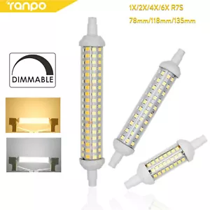 Dimmable R7s Led Light Bulbs 80LEDs 135mm Lamps 240V Cool lamp J118 beam 10W pin - Picture 1 of 16