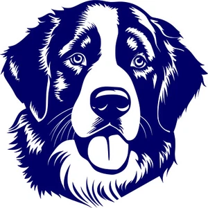 Pegatina coche pegatina perro-GE 001 Bernersennen perro tatuaje de pared - Imagen 1 de 7