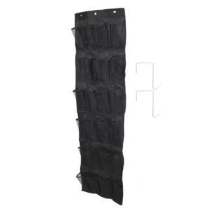 24-grid Shoes Hanging Bag Shoe Organizers Racks Hanging Closet Shoe Holder - Picture 1 of 13