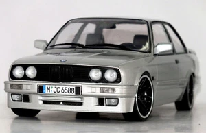 1:18 KK Custom "E30 BMW 325i M-Tech SPORT (Lachs Silver) VOSSEN MODIFIED TUNING - Picture 1 of 6