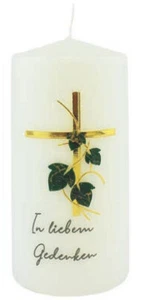 Vela de duelo vela conmemorativa vela de velas Wiedemann novedad de Alemania - Imagen 1 de 6