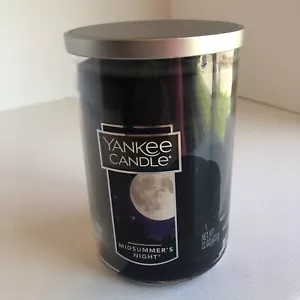 Yankee Candle Midsummer's Night 22 oz Large 2 Wick Tumbler Jar Candle W/ Lid - Picture 1 of 4