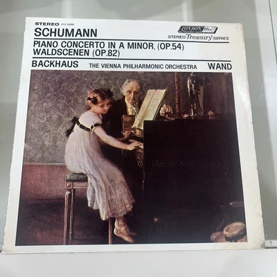 LP--SCHUMANN PIANO CONCERTO IN A MINOR WALDSCENEN BACKHAUS  *MINT VINYL*   #832 - Image 1 of 3
