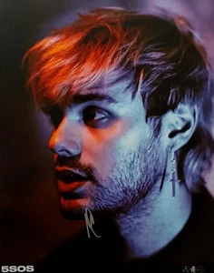 Foto autografiada de Michael Clifford 5SOS 5 segundos de verano 10x8 firmada - Imagen 1 de 2