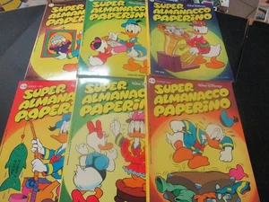 SUPER ALMANACCO PAPERINO ANNO 1981 - 12 VOLUMI - SERIE COMPLETA - Foto 1 di 2