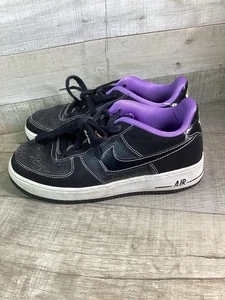 Nike Air Force 1 Low '07 LV8 Gs World Champ 6Y Lakers Shoe DQ0300-001 - Picture 1 of 8