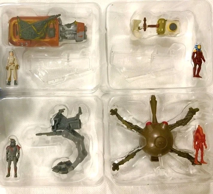 Star Wars Micro Galaxy Squadron Scout Series 10 полный общий набор лот из 4 - Изображение 1 из 1