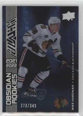 2021-22 SPx UD Black Obsidian Rookies /349 Mike Hardman #OR-34 RC - Image 1 of 2
