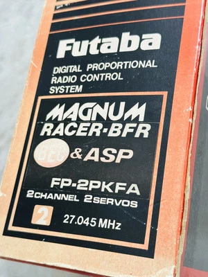 Vintage Futaba MAGNUM JUNIOR Remote Control Transmitter  FP-t2PKA With MC-110 - Image 1 of 4