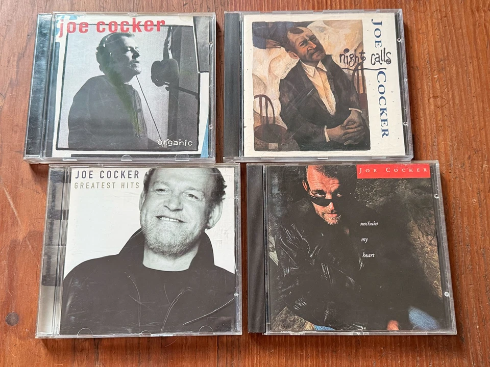 4 x CD - Joe Cocker - Unchain my Heart + Greatest Hits + Night Calls + Organic - Bild 1 von 1