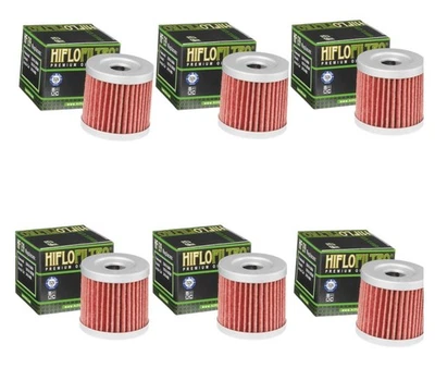 Filtro de aceite HF139 - Paquete de 6 reemplaza 16510-29F00, aire acondicionado 3470-008, Kawi 52010-S004 Foto 1 de 4