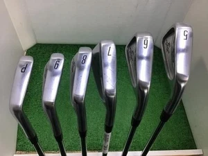 (Cobra) Iron Set 6Piece S3 Pro 5-PW Flex S Shaft Dynamic Gold Steel Used Japan - Picture 1 of 24