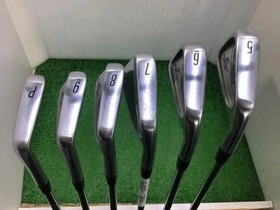 (Cobra) Iron Set 6Piece S3 Pro 5-PW Flex S Shaft Dynamic Gold Steel Used Japan - Image 1 of 4