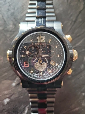 Renato Ronda 5040 D negro/oro rosa EDICIÓN LIMITADA Foto 1 de 4