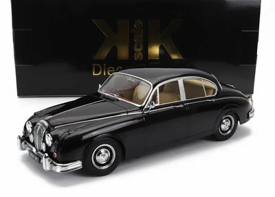 MODELLINO AUTO STATICO KK DAIMLER 250 V6 RHD 1962 NERO INTERNI BEIGE SCALA 1/18 - Immagine 1 di 4