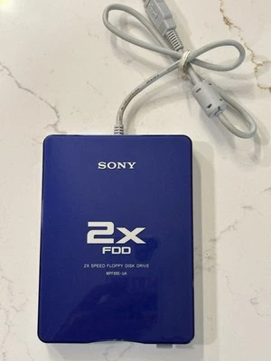 Sony  2X 3.5 Floppy Disk Colbot Blue - Image 1 of 4