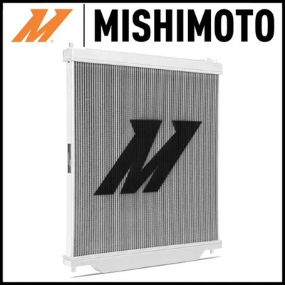 Radiador de aluminio Mishimoto de 2 filas para Ford F-250 F-350 2003-07 6,0 L Powerstroke Foto 1 de 4