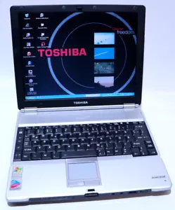 Windows XP Pro Vintage Mini Laptop Toshiba Portege M300 Intel Centrino 120GB Win - Foto 1 di 24