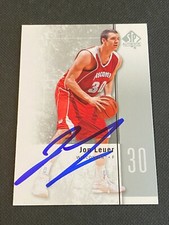Jon Leuer Signed 2011-12 Upper Deck SP Card Auto Wisconsin Badgers Autograph COA
