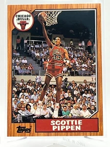 1992 Topps Archives The Rookies 81-91 Card #97 Scottie Pippen Chicago Bulls - Picture 1 of 3