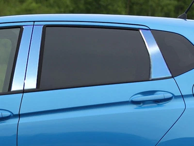 Stainless Chrome Pillar Posts 6PCS QAA Window Trim FOR Honda Fit 2015-2017 - Image 1 of 4