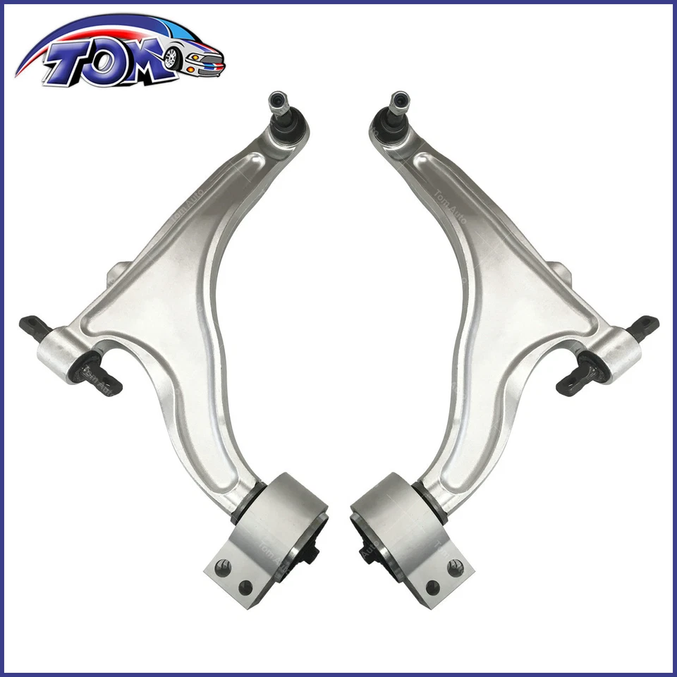 2PCS Front Lower Left & Right Control Arms For 2010 2011 2012-2016 Cadillac SRX - Image 1 of 2