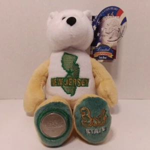 Limited Treasures State Quarter Bear - #3 New Jersey - Picture 1 of 3