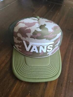 WSL VANS triple crown of surfing maroon mesh classic SNAPBACK TRUCKER HAT CAP - Image 1 of 4