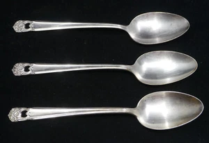 DF - 3 1847 ROGERS BROS. EWIG YOURS VERSILBERTE SERVIERLÖFFEL, 8,5 ZOLL - Bild 1 von 4