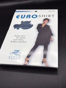 Salon Client Cape Big Shirt Coverup - Euro Shirt Blue By Zyrca NEW - Picture 1 of 3