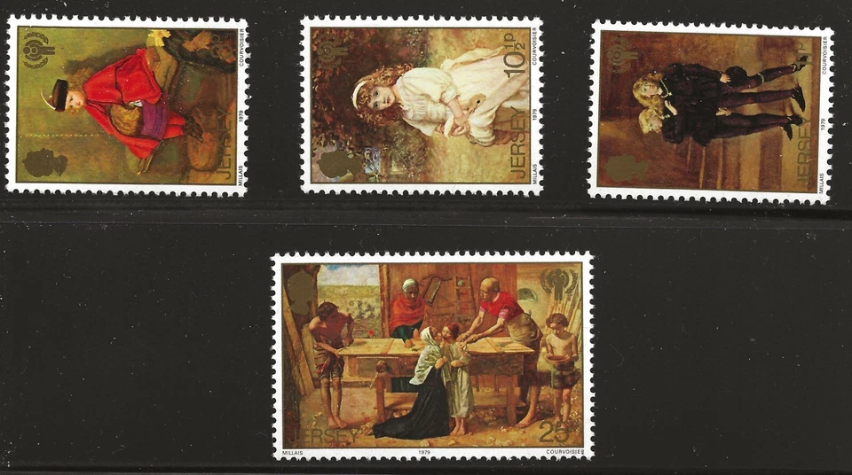 Jersey Scott #213-16, Singles 1979 Complete Set FVF MNH - Image 1 of 1