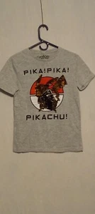 PIKA!PIKA! PIKACHU!... T-Shirt...Size XL Youth...Gold & Black Sequin PIKACHU! - Picture 1 of 3