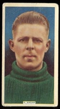 Tobacco Card, Phillips, SOCCER STARS, Football, 1936, E Sagar, Everton, #17