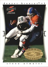 1997 Score Hobby Reserve Denver Broncos Football Card #235 Steve Atwater
