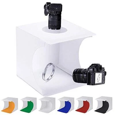 Mini Photo Studio Tent Jewelry Light Box Kit,  Portable Foldable Small Home  - Image 1 of 4
