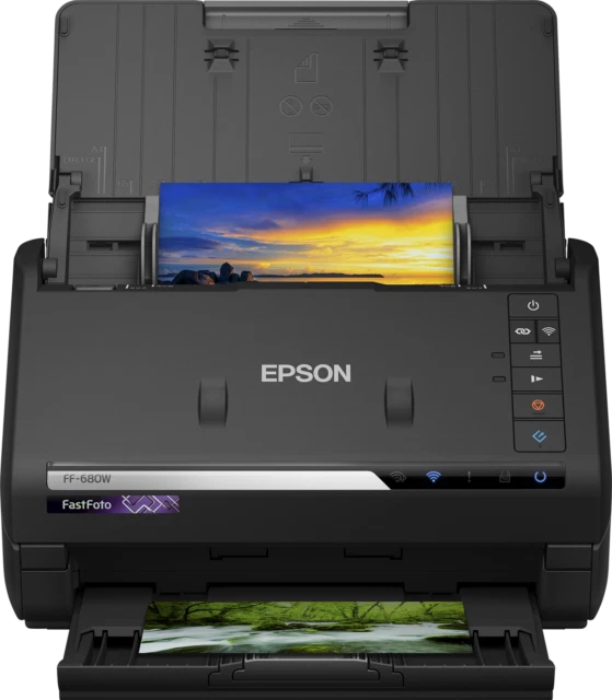 Epson FastFoto FF-680W Photo Scanner