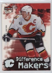 2006-07 Fleer Ultra Difference Makers Jarome Iginla #DM5 HOF