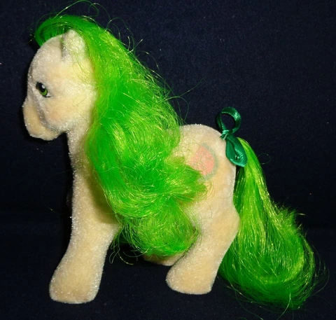 Rose: My Little Pony Vintage So Soft SS Flocked Scrumptious EXCELLENT G1 Cover