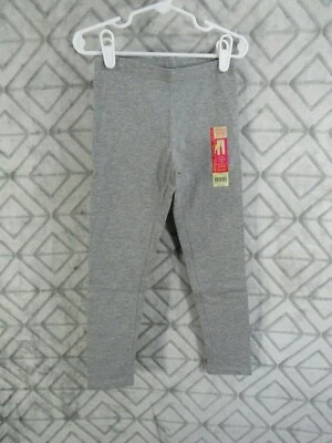 New Faded Glory Ankle Legging Size S 6 6X Girls Gray Elastic Waistband Casual - Image 1 of 3