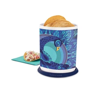 Tupperware - Peacock One Touch® Canister. - Picture 1 of 2