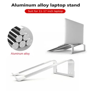 Portable Aluminium Laptop Stand Tray Holder Riser For iPad MacBook Notebook - Picture 1 of 11