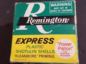 Vintage Remington Express Shell Box EMPTY 20 Gauge GA Shotgun Gun 2-3/4" - Picture 1 of 6