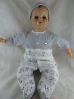 Vintage R&B Tuch Körper Baby Puppe Schlaf Augen Arrabee 22" 