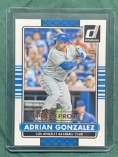 2015 Adrian Gonzalez Donruss Press Proofs Gold #105 47/99