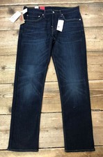 Men's Levi's 511 Slim Fit Skinny Dark Blue Zipper Fly Jeans W34 L34 BNWT #4D