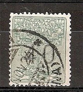 1924 REGNO USATO SEGNATASSE PER VAGLIA 40 CENT - RR6475 - Picture 1 of 1