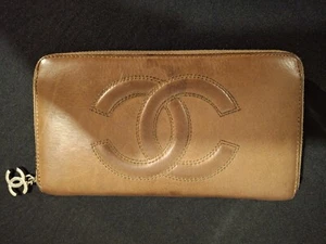 CHANEL - Geldbörse , braun , guter Zustand - Bild 1 von 12