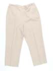 BHS Womens Beige Polyester Trousers Size 14 Regular